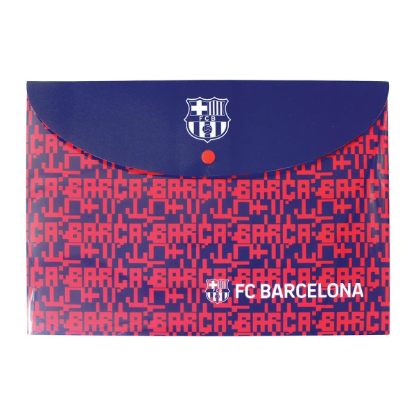 BACK ME UP ΦΑΚΕΛΟΣ A4 ΜΕ ΚΟΥΜΠΙ BARCELONA