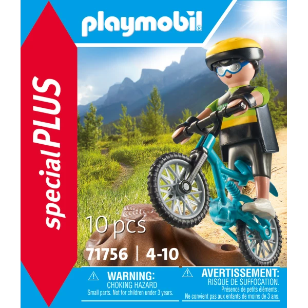 PLAYMOBIL SPECIAL PLUS ΠΟΔΗΛΑΤΗΣ ΜΕ MOUNTAIN BIKE