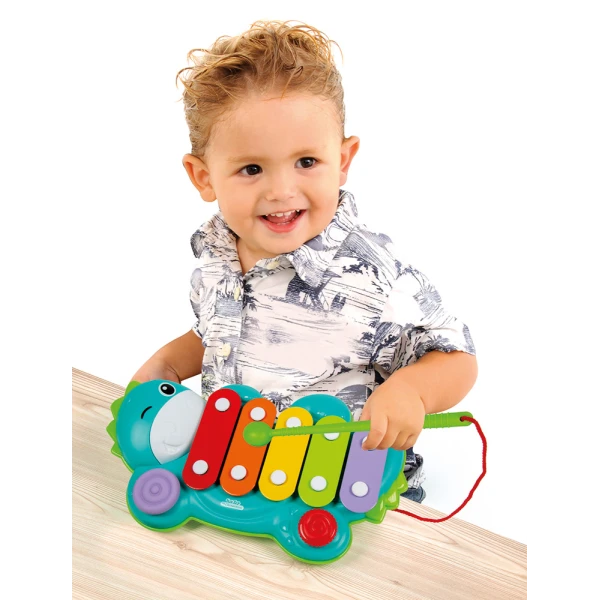 BABY CLEMENTONI ΒΡΕΦΙΚΟ ΜΟΥΣΙΚΟ ΞΥΛΟΦΩΝΟ ΔΕΙΝΟΣΑΥΡΑΚΙ ΓΙΑ 18+ ΜΗΝΩΝ