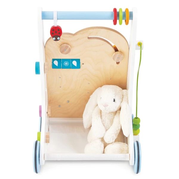 LE TOY VAN ΞΥΛΙΝΗ ΠΕΡΠΑΤΟΥΡΑ 12 ΔΡΑΣΤΗΡΙΟΤΗΤΩΝ 34Χ32Χ51 εκ.
