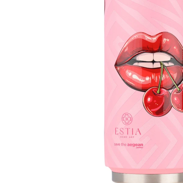ESTIA HOME ART TRAVEL CUP 500ml - BLUSH POP