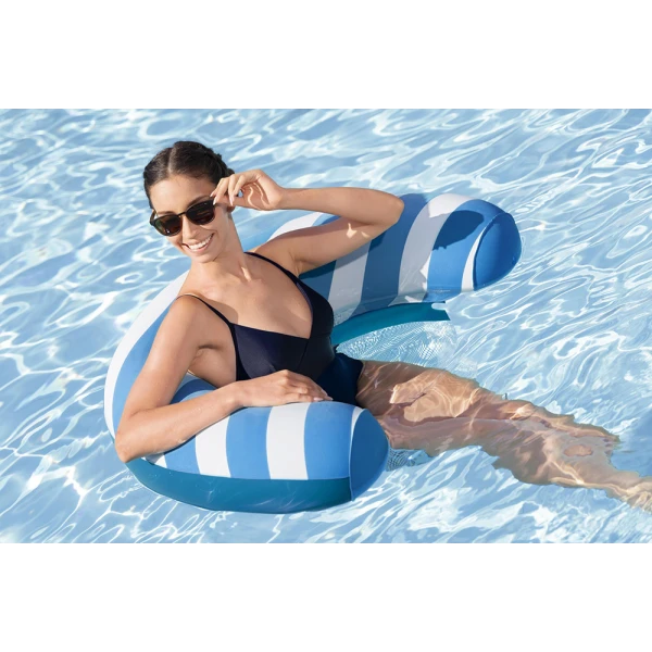 BESTWAY ΚΑΘΙΣΜΑ ΠΙΣΙΝΑΣ ΜΕ ΒΕΛΟΥΔΙΝΗ ΕΠΙΦΑΝΕΙΑ 119Χ67,5 εκ. 