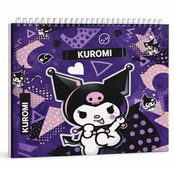 DRAWING PAD A4 30 SHEETS KUROMI - 5 DESIGNS