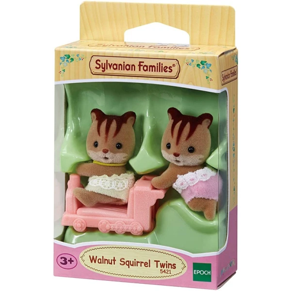 THE SYLVANIAN FAMILIES ΔΙΔΥΜΑ ΜΩΡΑ WALNUT SQUIRREL 5421