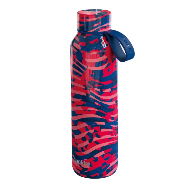 QUOKKA THERMAL STAINLESS STEEL BOTTLE SOLID 630ml WITH STRAP - CLASH