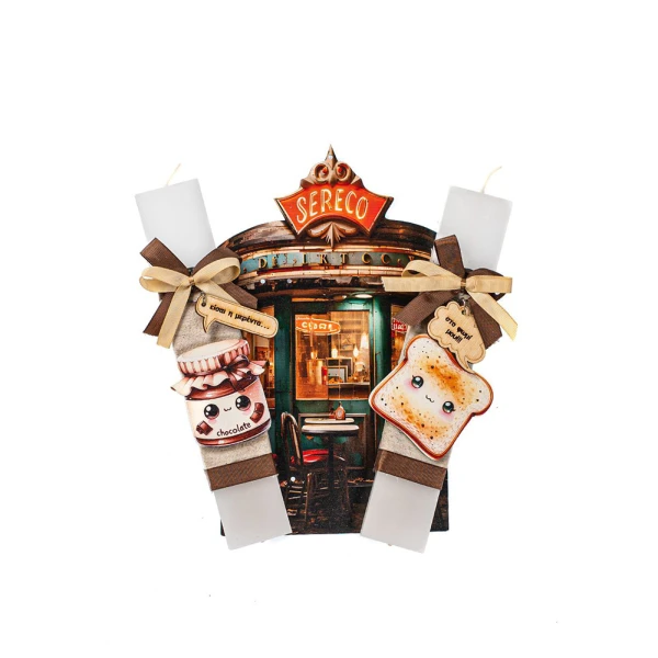 FEELING WOOD HANDMADE CANDLE NUTELLA & BREAD
