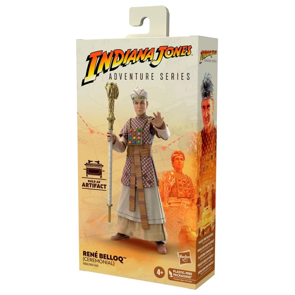 INDIANA JONES ADVENTURE SERIES FIGURE 15 cm RENE BELLOQ CEREMONIAL