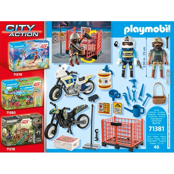 PLAYMOBIL CITY ACTION STARTER PACK POLICE