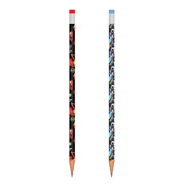 PENCIL WITH ERASER SPIDERMAN - 2 DESIGNS