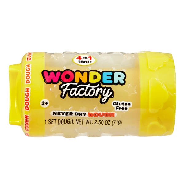 WONDER FACTORY NEVER DRY DOUGH SINGLE TUB YELLOW
