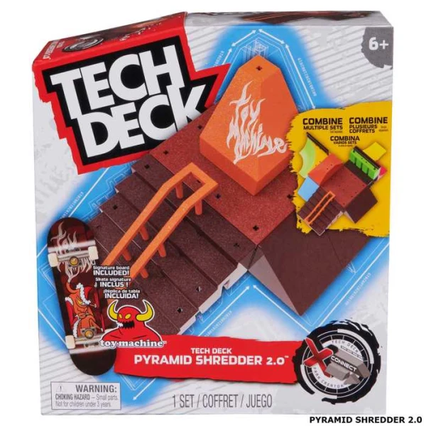 TECH DECK ΡΑΜΠΑ ΚΑΙ ΣΑΝΙΔΑΚΙ X-CONNECT PARK CREATOR STARTER SET - 3 ΣΧΕΔΙΑ