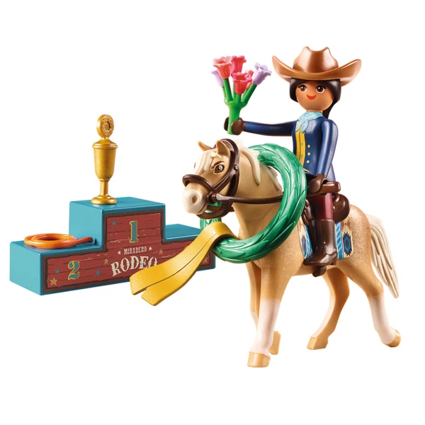 PLAYMOBIL SPIRIT UNTAMED RODEO PRU (WITHOUT PACKAGING)