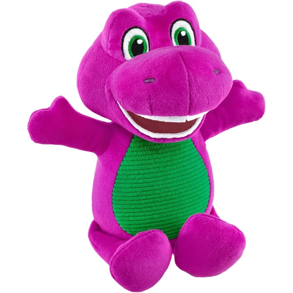 FISHER PRICE BARNEY\'S WORLD PLUSH 20 cm DINOSAUR PINK