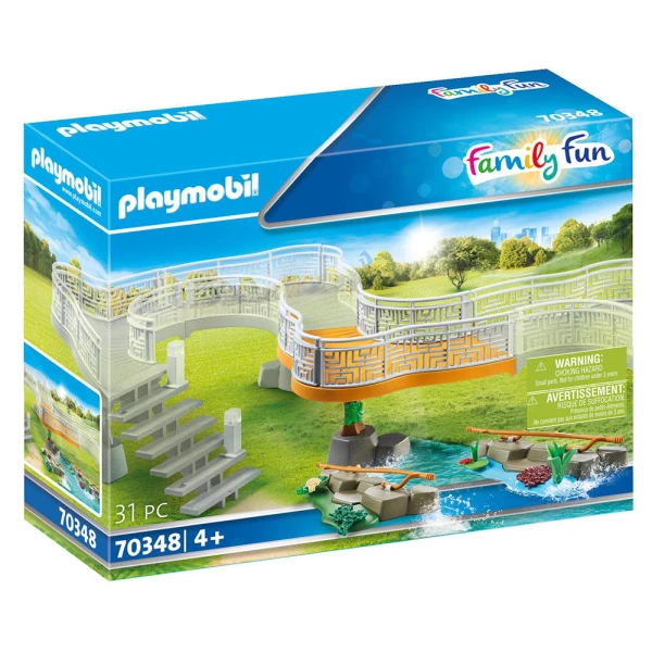 PLAYMOBIL FAMILY FUN ZOO ΕΠΕΚΤΑΣΗ ΕΞΕΔΡΑΣ ΜΕΓΑΛΟΥ ΖΩΟΛΟΓΙΚΟΥ ΚΗΠΟΥ