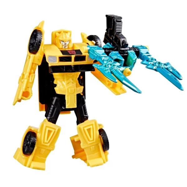 TRANSFORMERS CYBERWORLD ARMORED CYBER CHANGERS - ΦΙΓΟΥΡΑ BUMBLEBEE