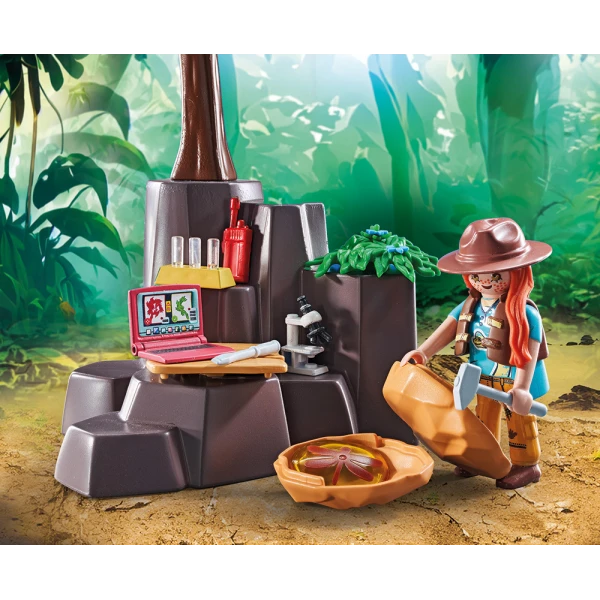 PLAYMOBIL DINOS BRACHIOSAURUS WITH HOVERCRAFT
