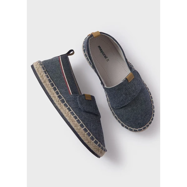 MAYORAL ESPADRILLE VELCRO NAVY BLUE