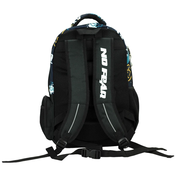BACK ME UP OVAL BACKPACK NO FEAR WEIRD
