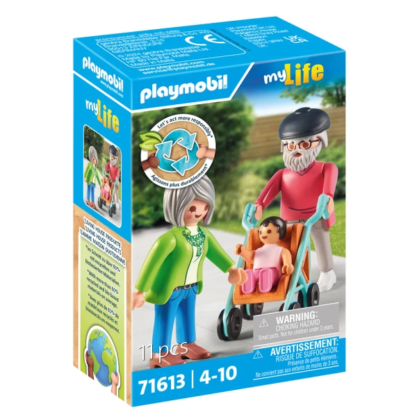 PLAYMOBIL CITY LIFE GRANDMA WITH BABY