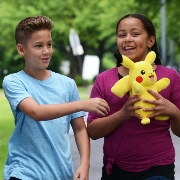 POKEMON PIKACHU PLUSH 25cm WITH LIGHT AND SOUND