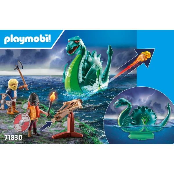 PLAYMOBIL VIKINGS WITH SEA MONSTER