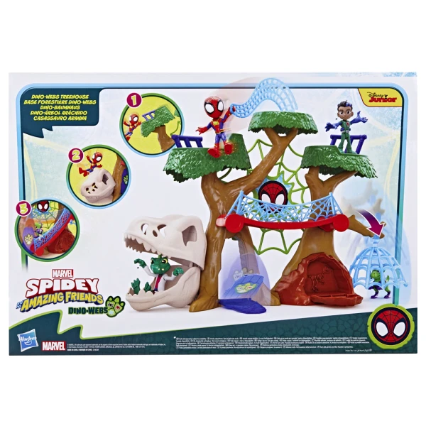 SPIDEY AND HIS AMAZING FRIENDS DINO WEBS PLAYSET