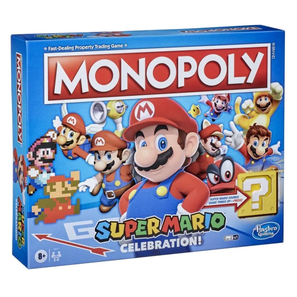 ΕΠΙΤΡΑΠΕΖΙΟ ΠΑΙΧΝΙΔΙ MONOPOLY SUPER MARIO CELEBRATION