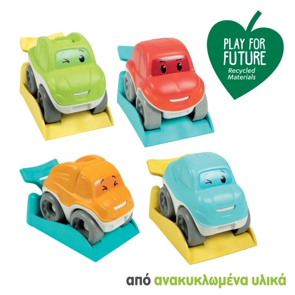 BABY CLEMENTONI PLAY FOR FUTURE ΒΡΕΦΙΚΟ ΠΑΙΧΝΙΔΙ ΑΥΤΟΚΙΝΗΤΑΚΙΑ RUN AND ROLL ΓΙΑ 10+ ΜΗΝΩΝ
