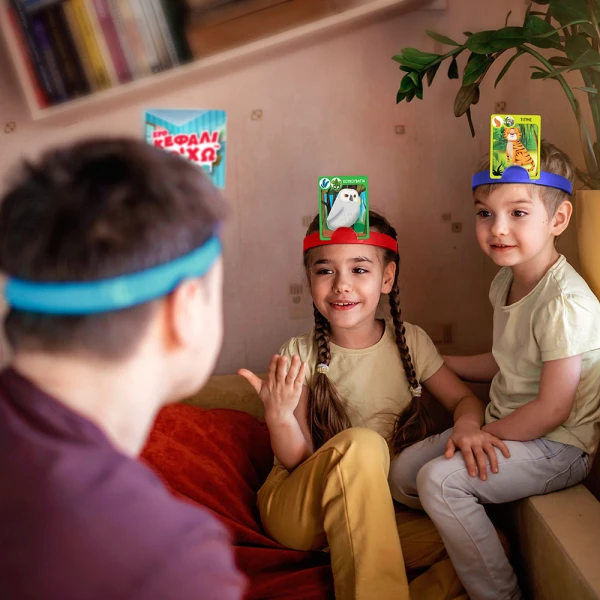 AS GAMES ΕΠΙΤΡΑΠΕΖΙΟ ΠΑΙΧΝΙΔΙ ΣΤΟ ΚΕΦΑΛΙ ΤΟ `ΧΩ JUNIOR ΓΙΑ ΗΛΙΚΙΕΣ 5+ ΧΡΟΝΩΝ ΚΑΙ 2-4 ΠΑΙΚΤΕΣ