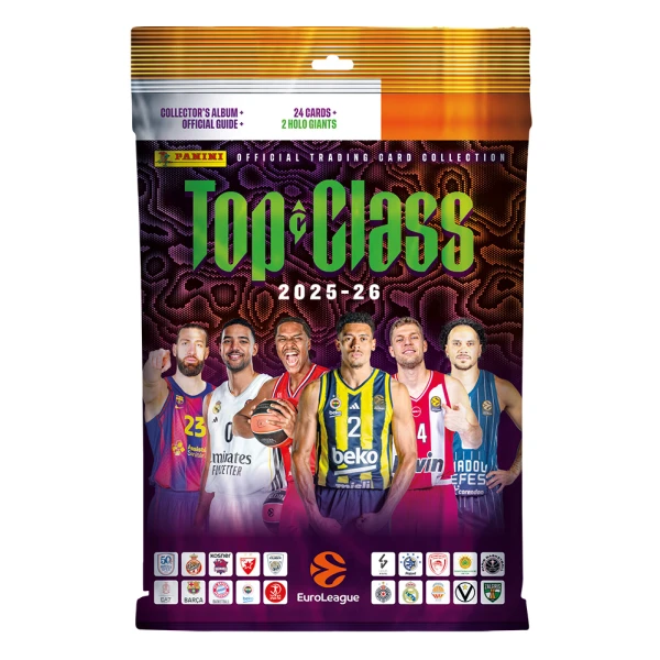 PANINI EUROLEAGUE TOP CLASS 2026 MEGA STARTER PACK