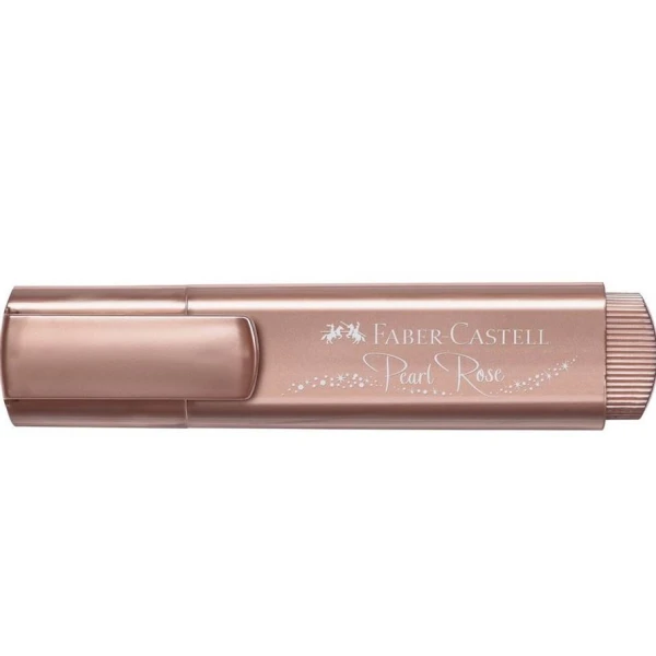 FABER-CASTELL ΥΠΟΓΡΑΜΜΙΣΤΗΣ ΜΕΤΑΛΛΙΚΟ ΡΟΖΕ