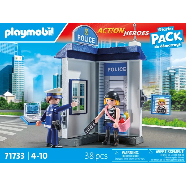 PLAYMOBIL ACTION HEROES STARTER PACK ΔΩΜΑΤΙΟ ΕΞΑΚΡΙΒΩΣΗΣ ΣΤΟΙΧΕΙΩΝ ΣΥΛΛΗΦΘΕΝΤΩΝ