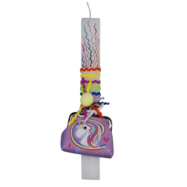 UNIKER HANDMADE CANDLE UNICORN WALLET - 2 DESIGNS