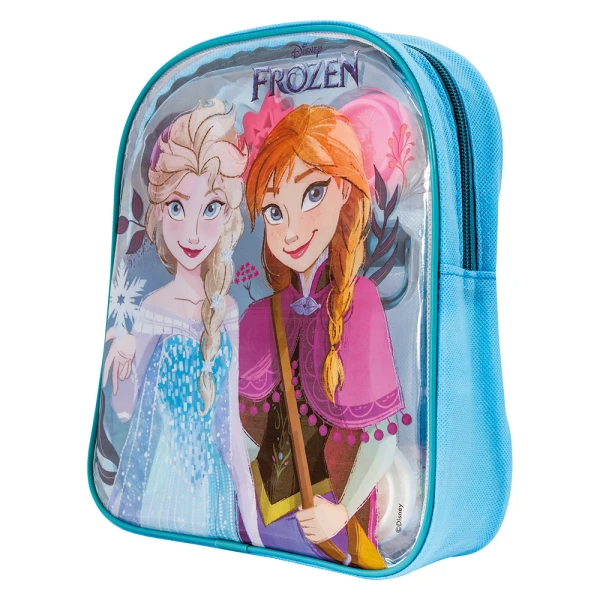 AS ΠΛΑΣΤΕΛΙΝΗ DISNEY FROZEN ΤΣΑΝΤΑ ΠΛΑΤΗΣ ΜΕ 4 ΒΑΖΑΚΙΑ - ΚΑΠΑΚΙΑ ΚΑΛΟΥΠΑΚΙΑ ΚΑΙ 5 ΕΡΓΑΛΕΙΑ 200g ΓΙΑ 3+ ΧΡΟΝΩΝ