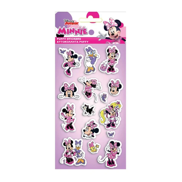ΑΥΤΟΚΟΛΛΗΤΑ PUFFY 10X22 cm MINNIE