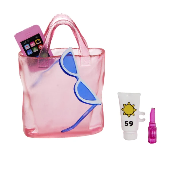 BARBIE DOLL BEACH GLAM WITH ACCESSORIES