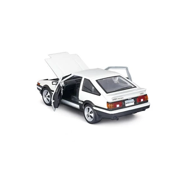 MAISTO 1:24 SPECIAL EDITION TOYOTA SPRINTER TRUENO AE86 WHITE