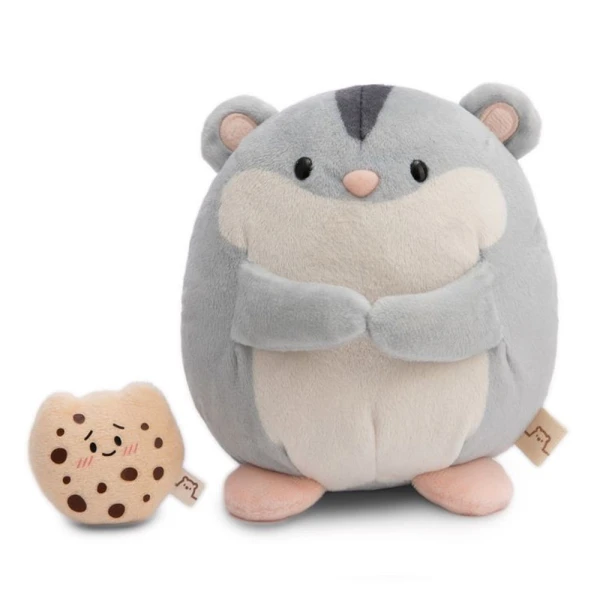 MY MOCHI PLUSH 27 cm HAMSTER SHAI WITH COOKIE 