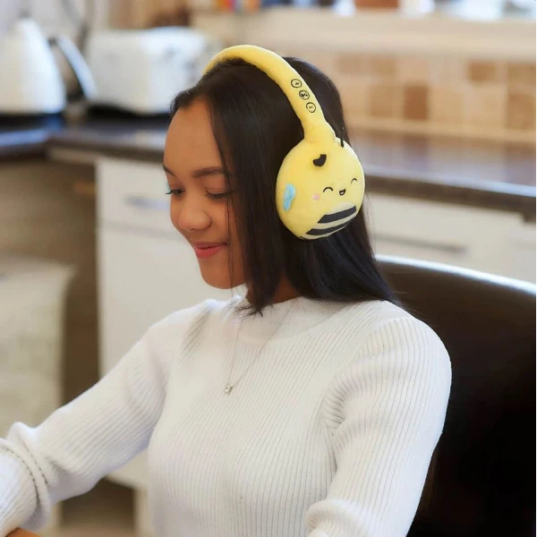 SQUISHMALLOWS ΛΟΥΤΡΙΝΑ ΑΚΟΥΣΤΙΚΑ BLUETOOTH - SUNNY THE BEE