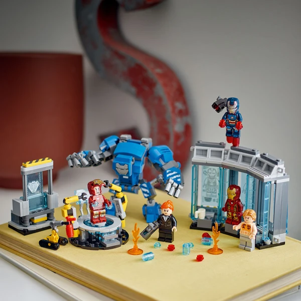 LEGO® SUPER HEROES ΤΟ ΕΡΓΑΣΤΗΡΙΟ ΤΟΥ ΑΙΡΟΝ ΜΑΝ - Η ΑΙΘΟΥΣΑ ΣΤΟΛΩΝ