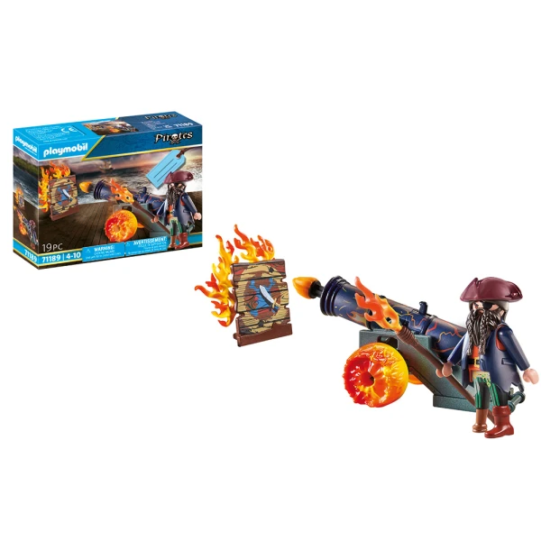 PLAYMOBIL PIRATES GIFT SET PIRATE WITH CANNON