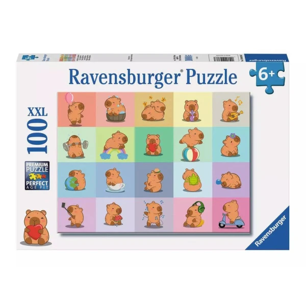 RAVENSBURGER PUZZLE 100XXL pcs CAPYBARA