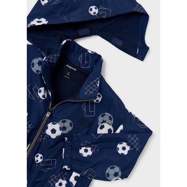 MAYORAL WINDBREAKER PRINTED NAVY BLUE 