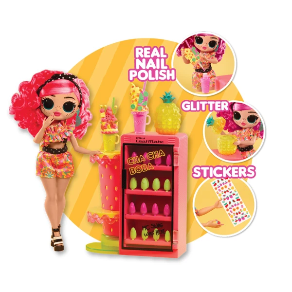 L.O.L. SURPRISE OMG NAILS STUDIO SWEET NAILS™ DOLL PINKY POPS