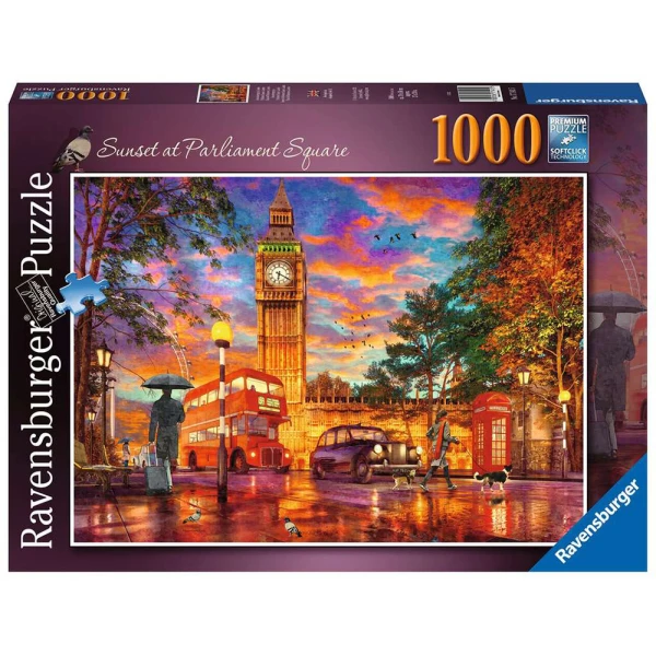 RAVENSBURGER PUZZLE 1000 pcs SUNSET AT LONDON