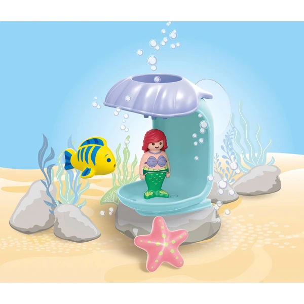 PLAYMOBIL JUNIOR & DISNEY ARIEL\'S SHELL SHOWER