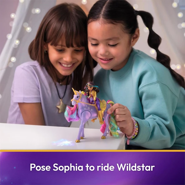 UNICORN ACADEMY ΜΙΚΡΗ ΚΟΥΚΛΑ SOPHIA & LIGHT MAGIC WILDSTAR