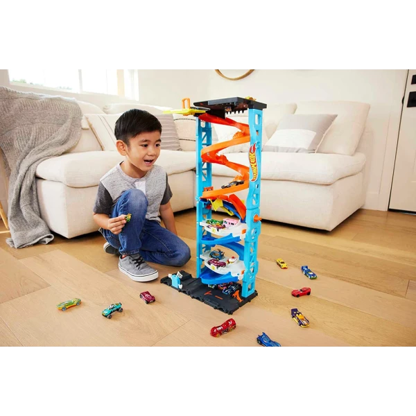 HOT WHEELS  CITY SPEED TOWER 2 IN 1