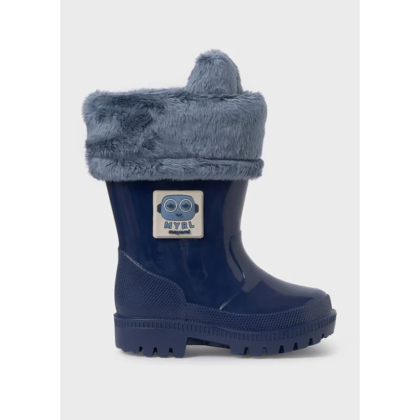 MAYORAL RAIN BOOTS LINED BLUE