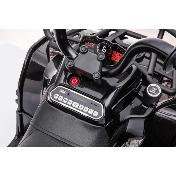 RECHARGEABLE QUAD 12V 7AH BLACK